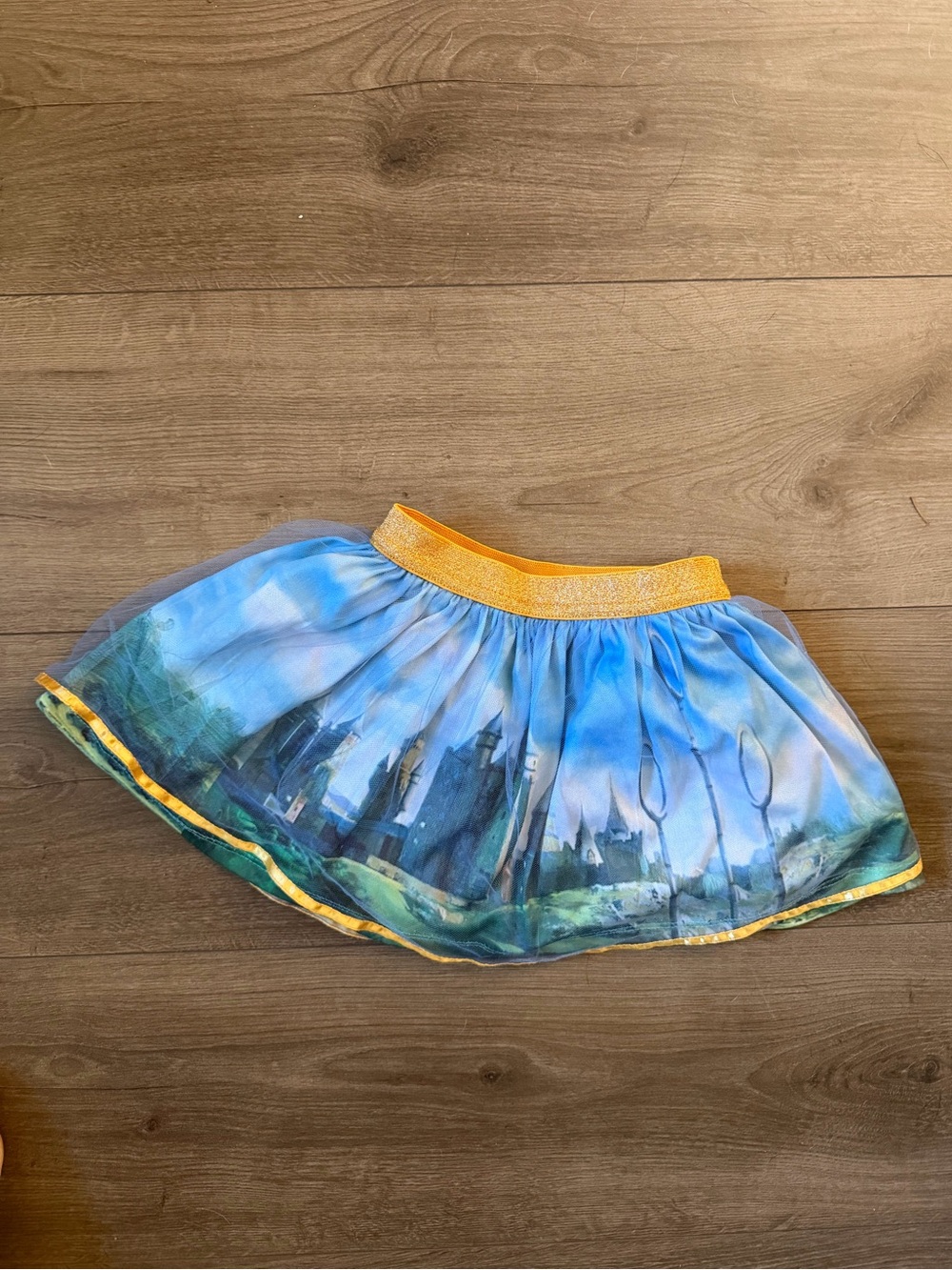 Harry Potter Hogwarts Castle Tulle Skirt Toddler 18M